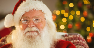 Animation Père Noël pour déambulation, photos ou distribution de cadeaux !