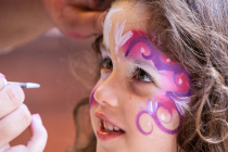 Animation maquillage artistique pour Arbre de Noël !