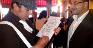 Caricaturiste Arbre de Noël