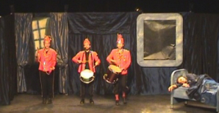 4 artistes sur scène