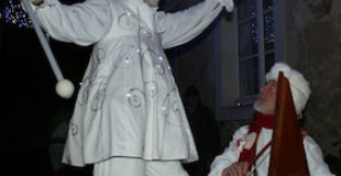 Spectacle de rue thème Noël