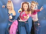 Groupe de chanteuses enfants