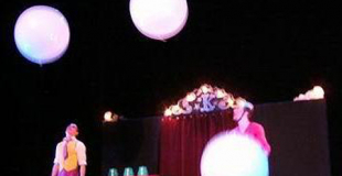 Spectacle avec un duo de clowns