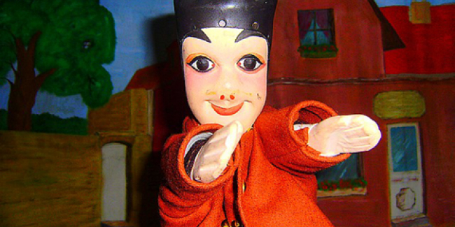 Spectacle de marionnettes pour enfants, Arbre de Noël