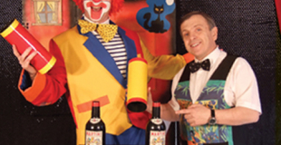 Clown et magie
