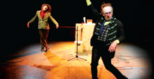 Duo de clowns en musique